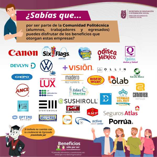 Beneficios de Egresados